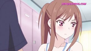 Uncensored Hentai Fuck in the Locker Room