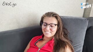 Hard anal invasion for a sexy fuckslut in red - amazing porn!