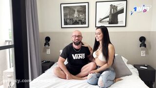 super plumbing hot hardcore pornstar, TehAngel, shares her excursion into the po