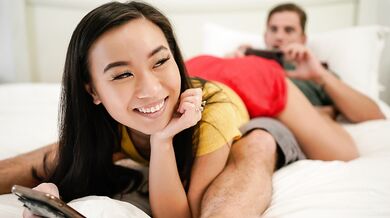 Touching Myself While I Suck Your Dick