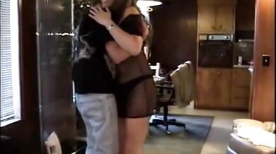 carla no panties tease