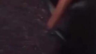 Black Girl sucks my cock while talking on the phone