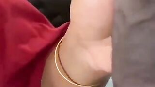 Big black cock sucking by hot malayalam bhabhi