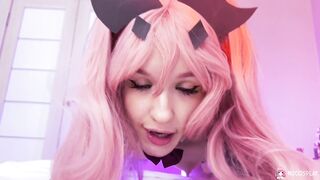 Naughty hottie Sunako K gets a big dick in her wet hole.