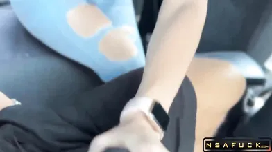 Sweetie Foxs Delicious Backseat Blowjob Road Head at Its Finest ep1