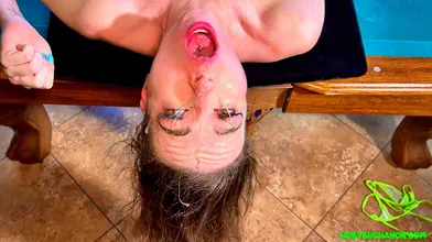 Brooke Johnson Loses At Pool & Gets Pounded Rough