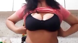 Stunning Big Booby Girlfriend Hard Fucking Video