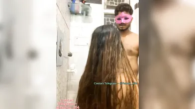 Indian Couple Sex In Bathroom