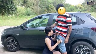 Oh, that lucky uber driver! Hot latina with yam-sized backside rails him rock-ha