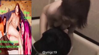 Cielo Yamile Riveros chupa la pija