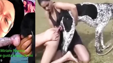 Miriam Caballero es adicta de hacer sexo con machos sexis