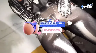 Venom is insane! Fucking in an deprived palace and creampied with a giant fuck-s