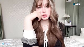 Nerdy lady smoking behind school gets payback with muddy gargle and spunk in gul