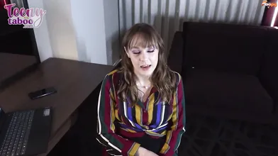 All Natural Cutie Rebecca Vanguard Gets A New Job And A Sticky Creampie