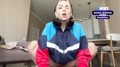 Sexy Russian biotch rails manhood like a pro - jaw-dropping POV ride!