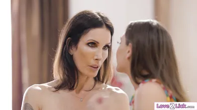 A pussy licking approach will help my busty stepmom the best