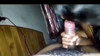 Tamil newly married wife blowjob