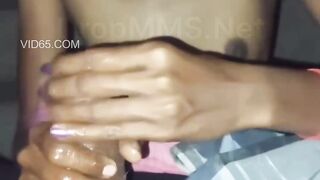 Hot Tamil Girl Oiling bf Big Cock To Fuck