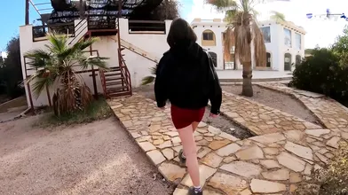 Public Blowjob in an Abandoned Building with an Extreme Rough Sex - XXX!