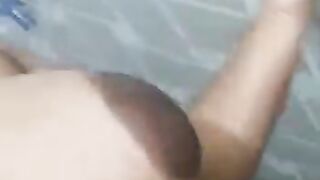 Girl stripping salwaar sute in bathroom