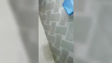 Girl stripping salwaar sute in bathroom