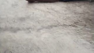 Horny Tamil Aunty Boobs Pressing Fingering Peing In Rain At Terrence