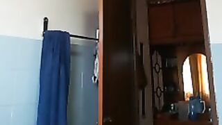 NRI Tamil Beauty Stripping Nude To Bath And Recording It Showing Her Long Big Boobs