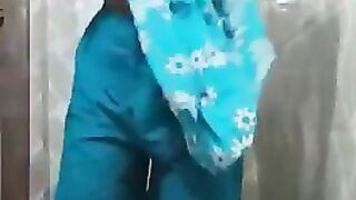 Tamil Girl Recording Herself While Changing Clothes In Bathroom