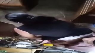Tamil Aunty Secret Affair Caught On CCTV
