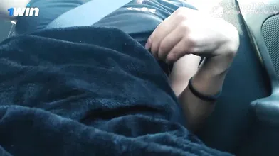Fucking in the car, EsdeathPorn's college female wanks her ginormous clit and sp
