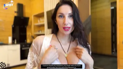 Stepson jizzes in step-mom's vag after breakfast - hottest XXX porn!