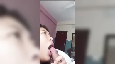 Nepali Girl Sucking Boyfriend Dick