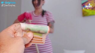 Inked chick with giant man-meat throating skills gets penetrated by chief Jenife