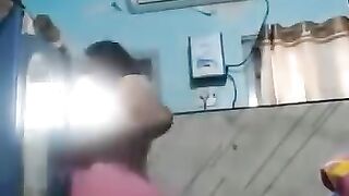 Tamil mom dress changing video