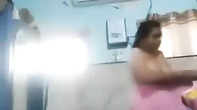 Tamil mom dress changing video