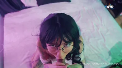 Step sis Luna enjoys me, pounds boss for best anal.