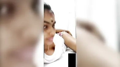 Young girl video call