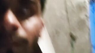 Indian bbw mom nude spy video record by her son