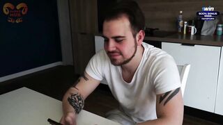 Cuckold wife brings puny towheaded for steaming sex - incredible XXX!