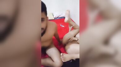 Desi Horny Gf Anal Training By Bf