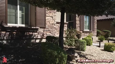 Tommy Pistol sneaks in and ties and rough fucks thief Katie Kush
