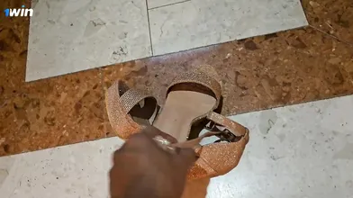A magnificent white bitch arrives at my place only to give me a kinky hump rail