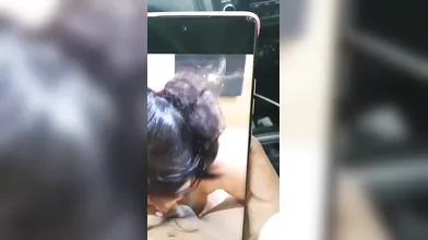 Beautiful wife kissing lover