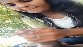Mallu Couple Outdoor Blowjob