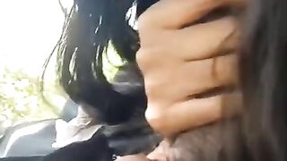 Mallu Couple Outdoor Blowjob