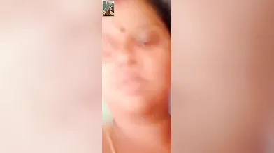 Mallu Aunty's (Devi Ajesh) NAKED Video Call - Horny Desi Slut Shows ALL To Boyfriend