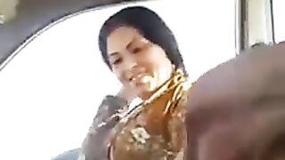 HInDI PUBLICPLACE Bhabhi In Car