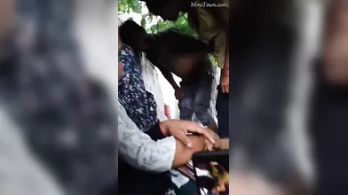 Local Desi Randi Fucking With Young Virgin Boy In Front Of Everyone And Condom Bursted Inside Pussy Hindi Talking!! Don't Miss