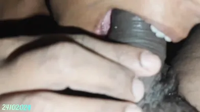 Tamil wife fucking pussy blow job