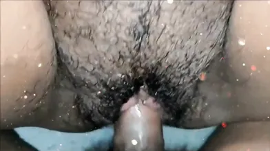 Tamil Hubby fucking Wife pussy creampie